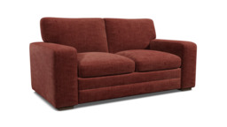 Purple Velvet 2.5 Seater Sofa - Modern Style Custom Sofa In Easy Clean Velvet - Sloane Range