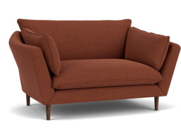 Fitzrovia Loveseat red - thumbnail 1