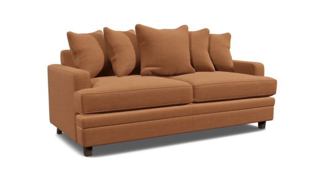Streatham 3 Seater Scatter Back Sofa  orange - image 1
