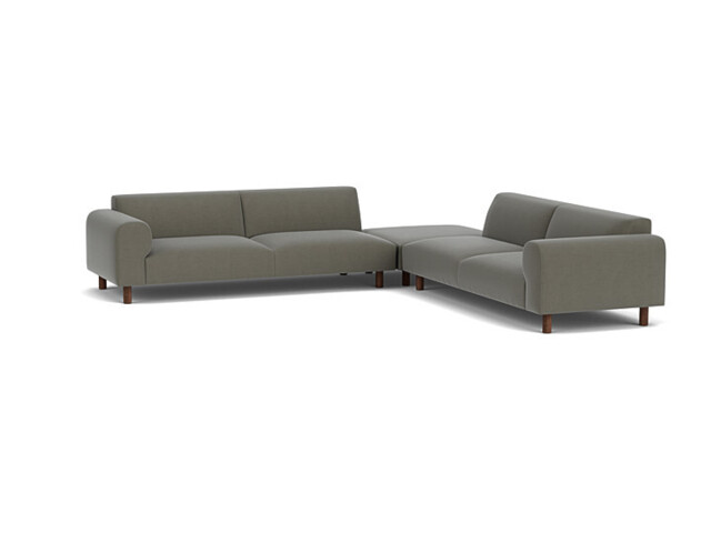 Hambledon Large Open Corner Sofa grey - image 1
