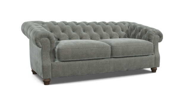 Grey Fabric 3.5 Seater Sofabed - Traditional Fold Out Custom Sofa Bed In Easy Clean Fabric - Wantage Range - image 1