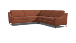 Red 3.5 Seater Corner Sofa - Modern Style Fabric Luxury Premium Corner Sofa - Weymouth Range
