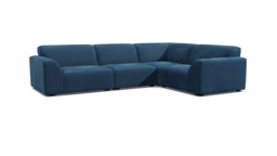 Dalston Medium Corner Sofa blue