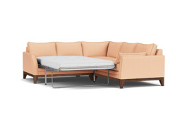 Exmouth 2 Seater Corner Sofa Bed pink - thumbnail 1