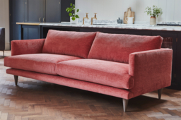 Black 4 Seater Corner Sofa - Modern Style Fabric Luxury Premium Corner Sofa - Middlton Range - thumbnail 7