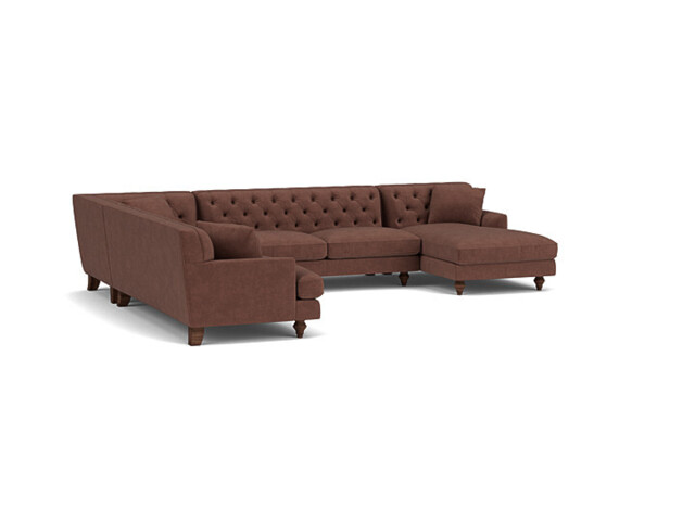 Charnwood U-Shape Sofa purple - image 1