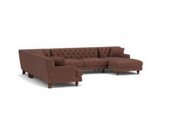 Charnwood U-Shape Sofa purple - thumbnail 1