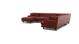 Charnwood U-Shape Sofa purple