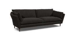Fitzrovia Extra Large Sofa black - thumbnail 1