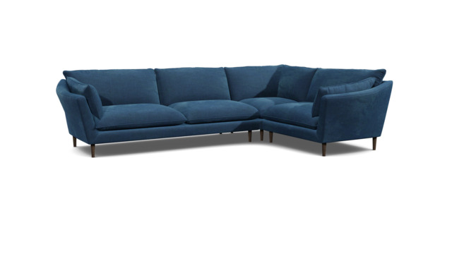 Fitzrovia Large Corner Sofa blue - image 1