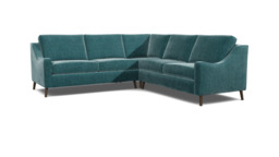 Weymouth 3 Seater Corner Sofa Bed teal