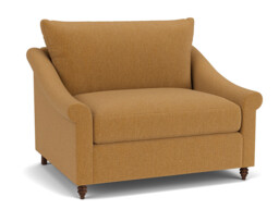 Hayling Loveseat Sofa orange