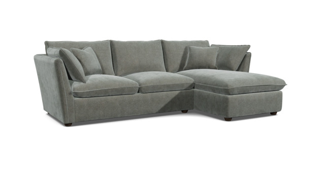 Bloomsbury Medium Chaise Sofa grey - image 1
