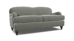 Grey Fabric 3.5 Seater Sofabed - Traditional Fold Out Custom Sofa Bed In Easy Clean Fabric - Lincoln Range - thumbnail 1