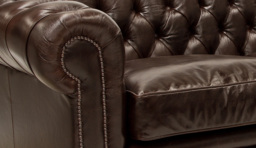 Teal Velvet Armchair - Traditional Chesterfield Style Custom Arm Chair In Stain Resistant Velvet - Harrington Range - thumbnail 2