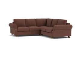 Kendal 3 Seater Corner Sofa Bed purple - thumbnail 1