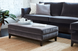 Pink Velvet 2 Seater Sofa - Modern Style Custom Sofa In Stain Resistant Velvet - Darwin Range - thumbnail 8