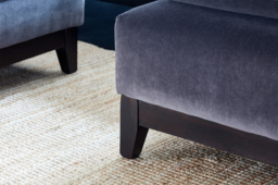 Pink Velvet 2 Seater Sofa - Modern Style Custom Sofa In Stain Resistant Velvet - Darwin Range - thumbnail 9