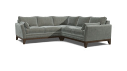 Exmouth 2 Seater Corner Sofa Bed grey - thumbnail 1