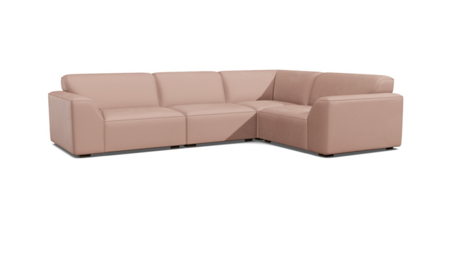 Dalston Medium Corner Sofa pink - image 1