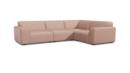 Dalston Medium Corner Sofa pink - thumbnail 1