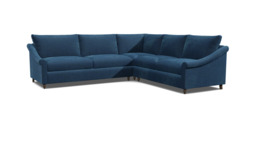 Hayling Large Corner Sofa blue - thumbnail 1
