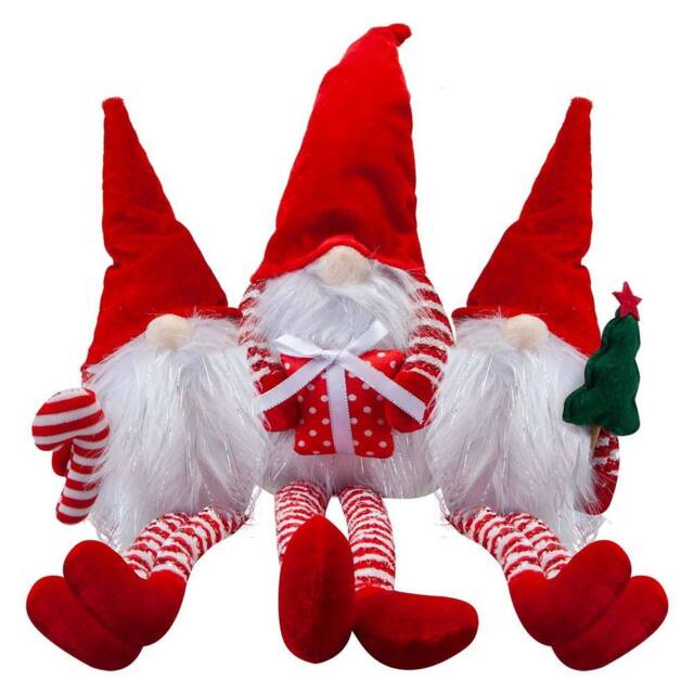 VFM e-Store Christmas Gonk Decoration 43cm x 35cm Red - Size: 43 cm x 35 cm - image 1