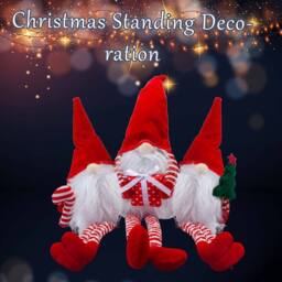 VFM e-Store Christmas Gonk Decoration 43cm x 35cm Red - Size: 43 cm x 35 cm - thumbnail 3