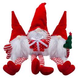 VFM e-Store Christmas Gonk Decoration 43cm x 35cm Red - Size: 43 cm x 35 cm - thumbnail 1
