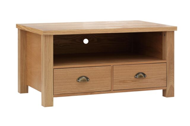 Orsina Contemporary Design Media Unit, Durable MDF Constructed Modern TV Unit, Functional Sleek Design Media Unit in Natural - image 1