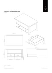 Orsina Contemporary Design Media Unit, Durable MDF Constructed Modern TV Unit, Functional Sleek Design Media Unit in Natural - thumbnail 4