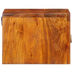 Berkfield Home Bedside Cabinets 2 pcs 35x30x22 cm Solid Wood Acacia in Brown - Size: 35 x 30 x 22 cm - thumbnail 7