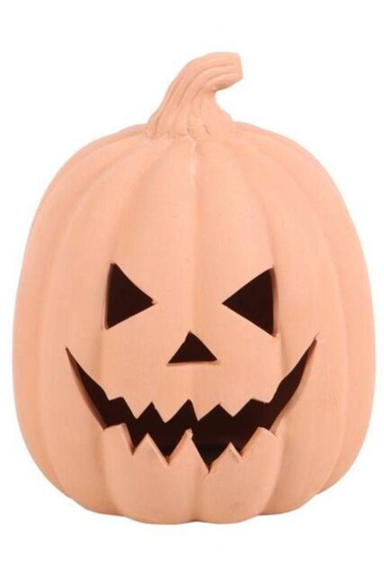 KDMD 15cm Terracotta Pumpkin Ornament in Coral - image 1