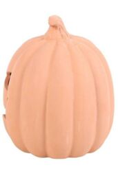 KDMD 15cm Terracotta Pumpkin Ornament in Coral - thumbnail 2