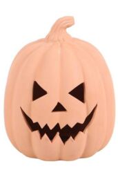 KDMD 15cm Terracotta Pumpkin Ornament in Coral