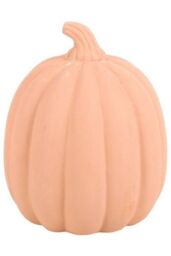 KDMD 15cm Terracotta Pumpkin Ornament in Coral - thumbnail 3