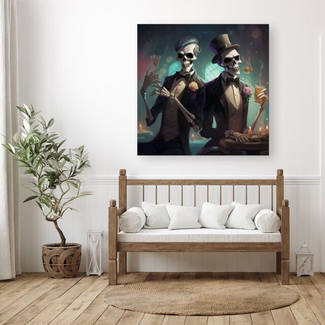 "Warren Reed - Designer Dressed In Their Best Canvas - Size: W30"" x H30""" - image 1