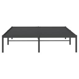 Berkfield Home Metal Bed Frame Black 150x200 cm King Size - thumbnail 5