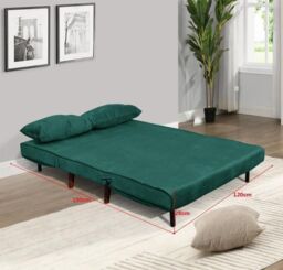 KOSY KOALA Double Sofa Bed Sleeper Foldable Portable Pillow Lounge Couch Green Sofa BedLiving Room Furniture - thumbnail 5