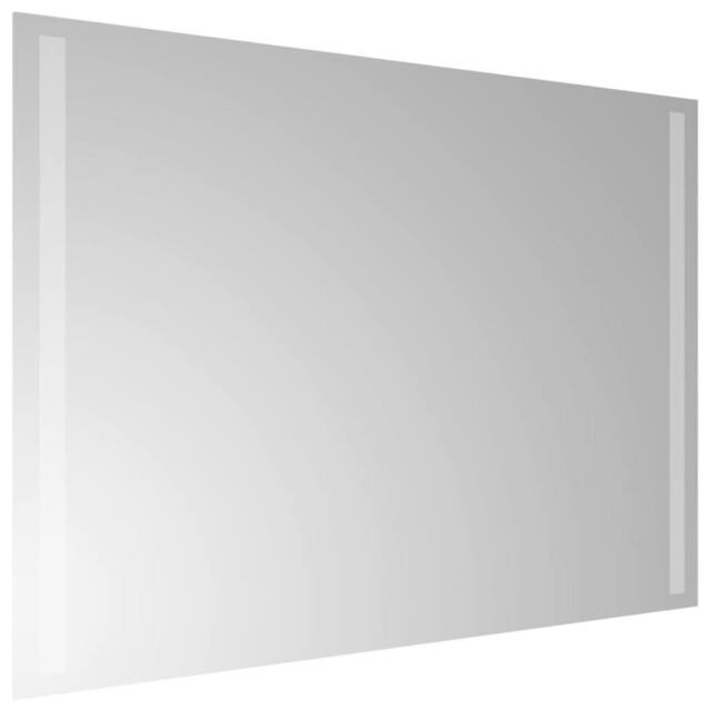 Berkfield Home LED Bathroom Mirror 50x70 cm in Clear - image 1