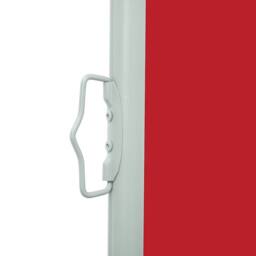 Berkfield Home Retractable Side Awning 120 x 300 cm Red - thumbnail 7