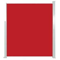 Berkfield Home Retractable Side Awning 120 x 300 cm Red - thumbnail 3