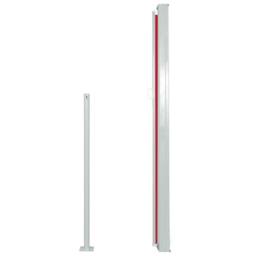 Berkfield Home Retractable Side Awning 120 x 300 cm Red - thumbnail 4