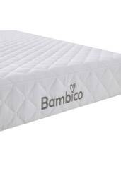 Groundlevel Bambico Ultra Comfort Memory Foam Children's Mattress - 140x70x10cm in White - Size: 140 x 70 x 10 cm - thumbnail 5
