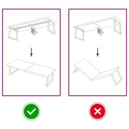 Berkfield Home Table Top Dark Grey 160x60x(2-4) cm Treated Solid Wood Oak - thumbnail 5