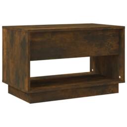 Berkfield Home TV Cabinet Smoked Oak 70x41x44 cm Engineered Wood in Brown - Size: 70 x 41 x 44 cm - thumbnail 6