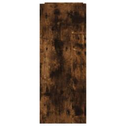 Berkfield Home Console Table Smoked Oak 100x35x90 cm Engineered Wood in Brown - Size: 100 x 35 x 90 cm - thumbnail 5