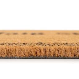 Kukoon Front Door Mat Christmas Décor Natural Coir Rug - Nollaig in Beige - Size: 45 cm x 70 cm - thumbnail 3
