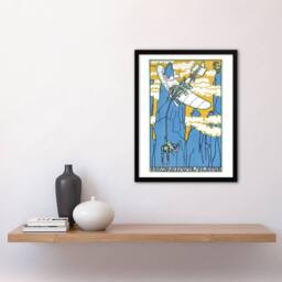 Artery8 First Ascent of Monte Domapozza in Dolomites Jung Framed Art Print - Size: A4 - thumbnail 4