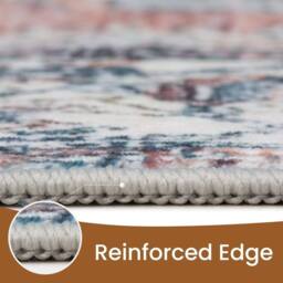 SPETLEK 140*200cm Luxury Non Slip Large Traditional Rugs Bedroom in Beige - Size: 140 cm x 200 cm - thumbnail 3